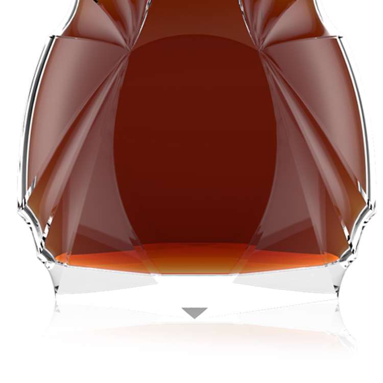 Special design 700m l / 750ml Brandy / Vodka / Rum / Jin / Tequila / Whisky spirit glass bottle