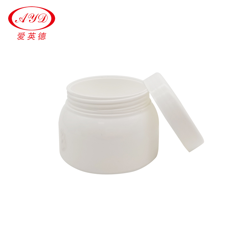 Special face cream jars luxury 30g/ 50g /1oz /2oz double wall cream jar lovely skin care cream jar with spoon