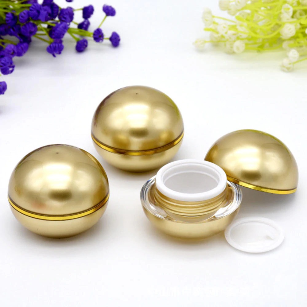 Spherical Empty Jars Refillable Bottles Cosmetic Jars Makeup Container Small Round Bottle Little Cream Jar Series Perfume Gel