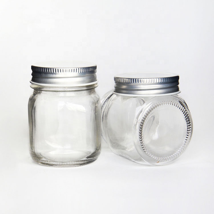Spice jars mini wide mouth mason storage container with clip lid