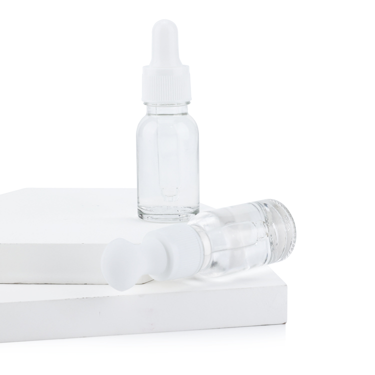 Spot glass dropper bottle 10ml small sample clear perfume essential oil cosmetic bottles