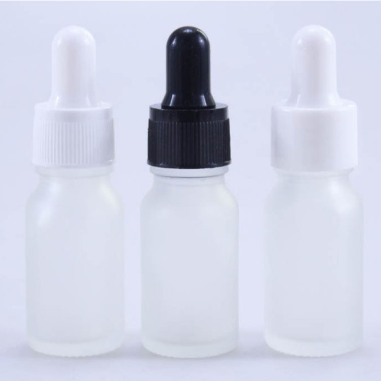Spot wholesale black theft ring glue head dropper bottle glass refined oil bottle 5ml 10ml 15ml 20ml 30ml 50ml 100ml