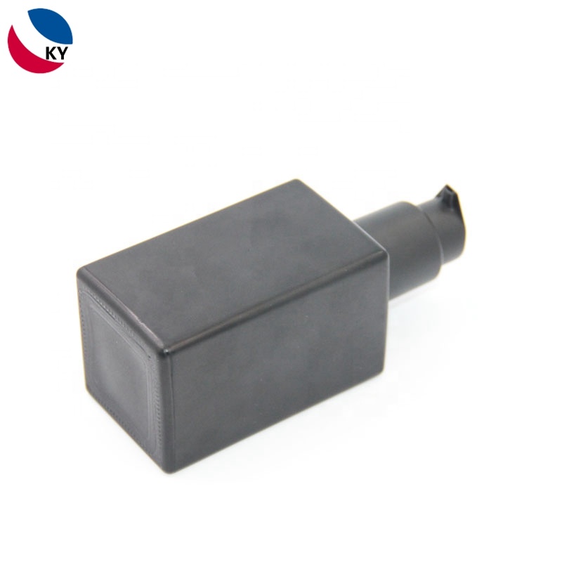 Spray Black Cosmetic Opaque 120Ml Frosted Glass Airless Pump Bottle