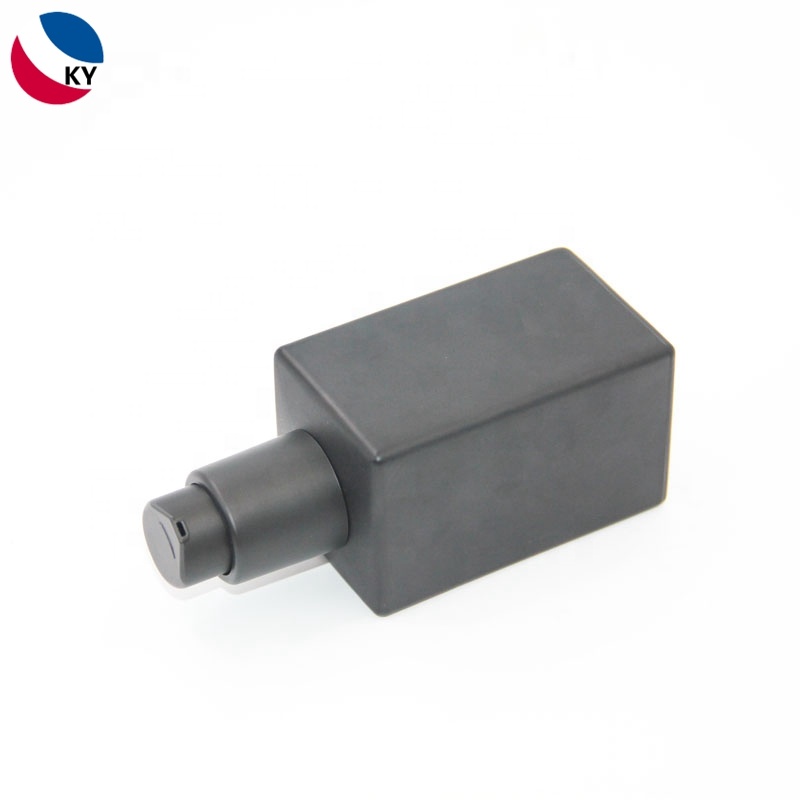 Spray Black Cosmetic Opaque 120Ml Frosted Glass Airless Pump Bottle