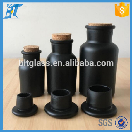 Spray black color reagent Apothecary glass jar on 60ml 125ml 250ml 500ml