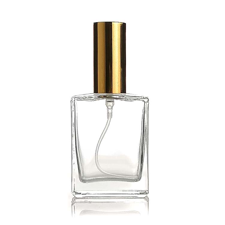 Spray perfume bottle Hot sale 30 ml 100 ml blue black green perfume glass bottle