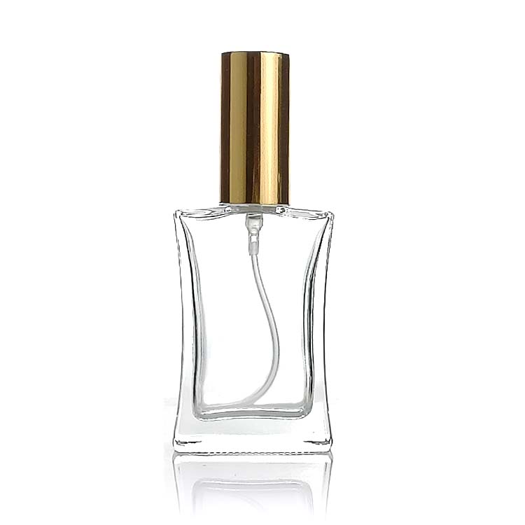 Spray perfume bottle Hot sale 30 ml 100 ml blue black green perfume glass bottle