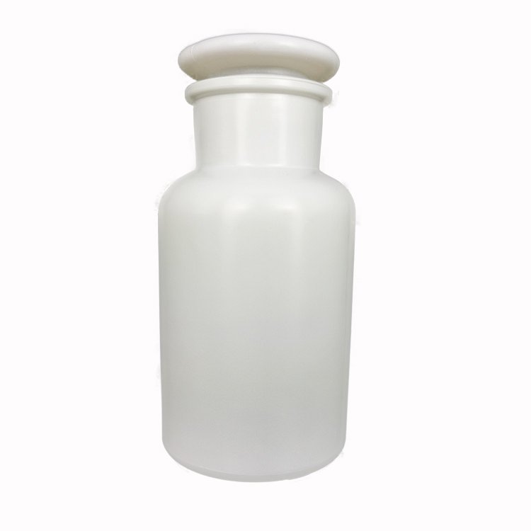 Spray white painted color reagent Apothecary glass jar on 250ml with white glass lid