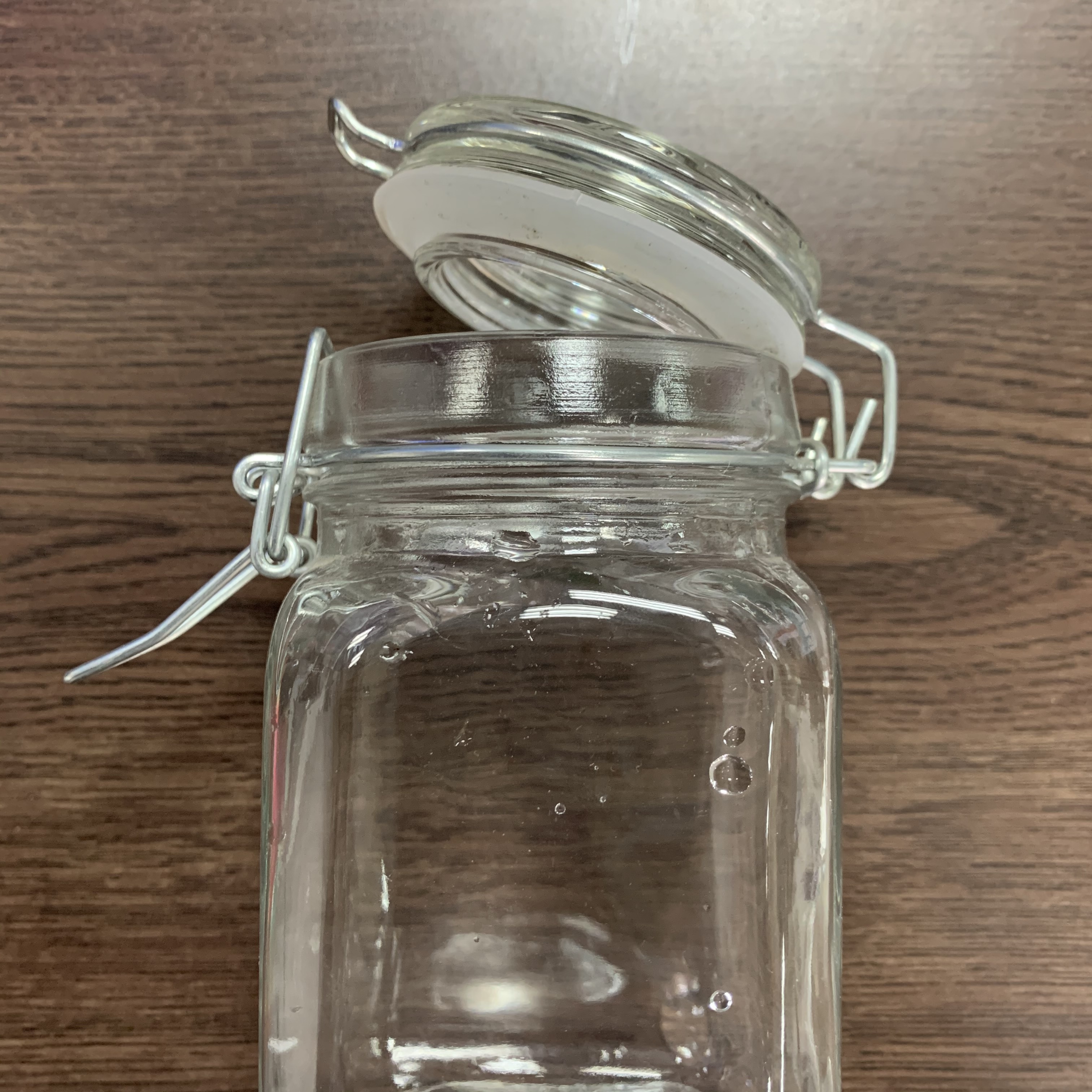 Square 4oz Herbs Condiments Packing Spice Seasoning Glass Jar with flip top caps