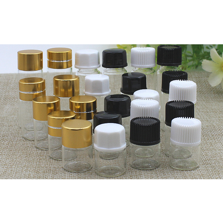 Square Amber Essential Oil Bottle Glass Dropper Oil 3 Ml Attar Bottle For Cosmetic