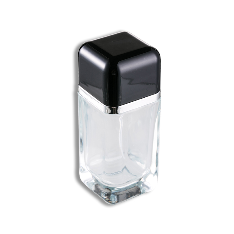 Square Shape Glass Perfume Car Diffuser Bottle
