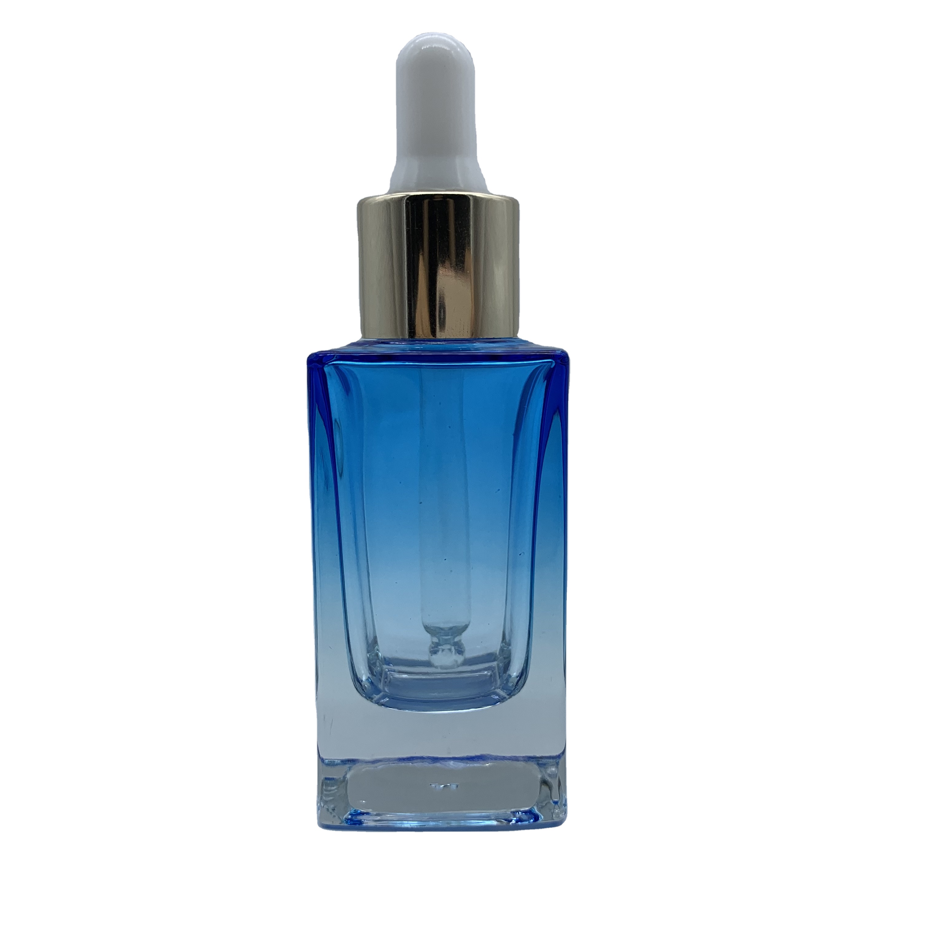 Square essential oil glass dropper spray bottle