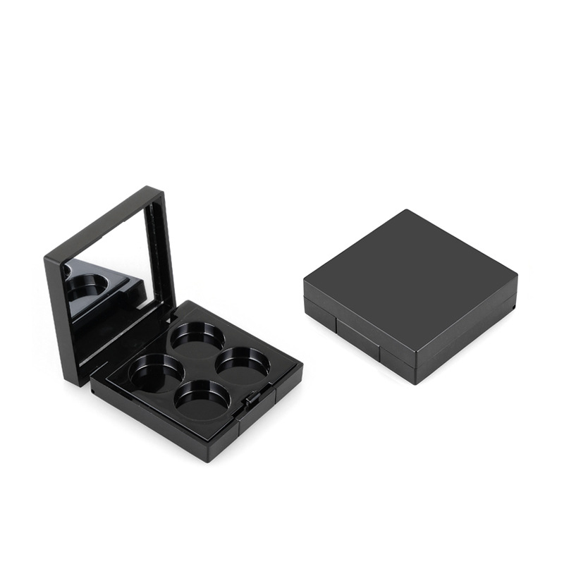 Square eye shadow box empty container Elegant luxury