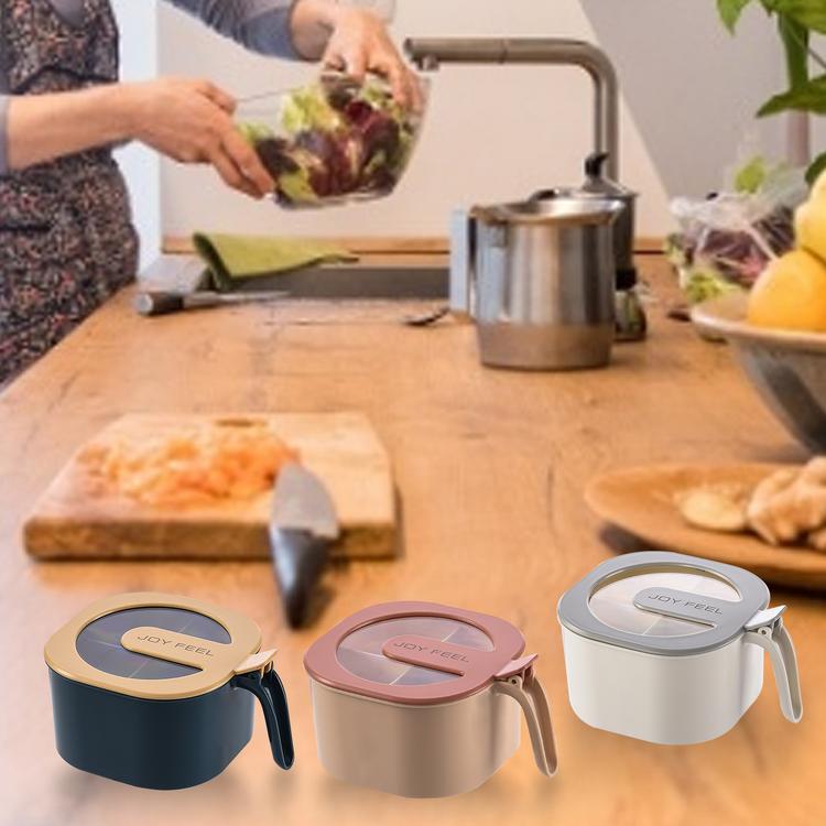 Square seasoning box transparent lid exquisite square shape with lid integrated seasoning box kitchen storage tool
