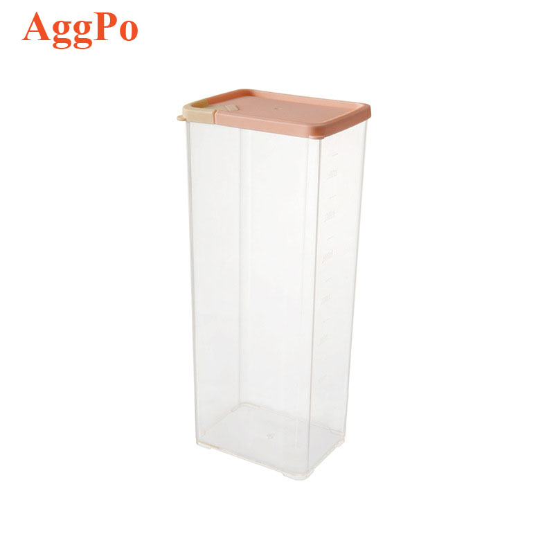 Stackable Kitchen Canisters Set Pack Clear Glass Food Storage Jars Containers with Airtight Bamboo Lid