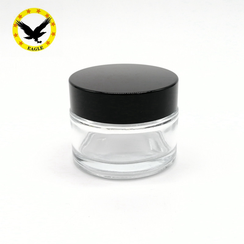 Standard design 1oz clear glass bottles for cosmetics