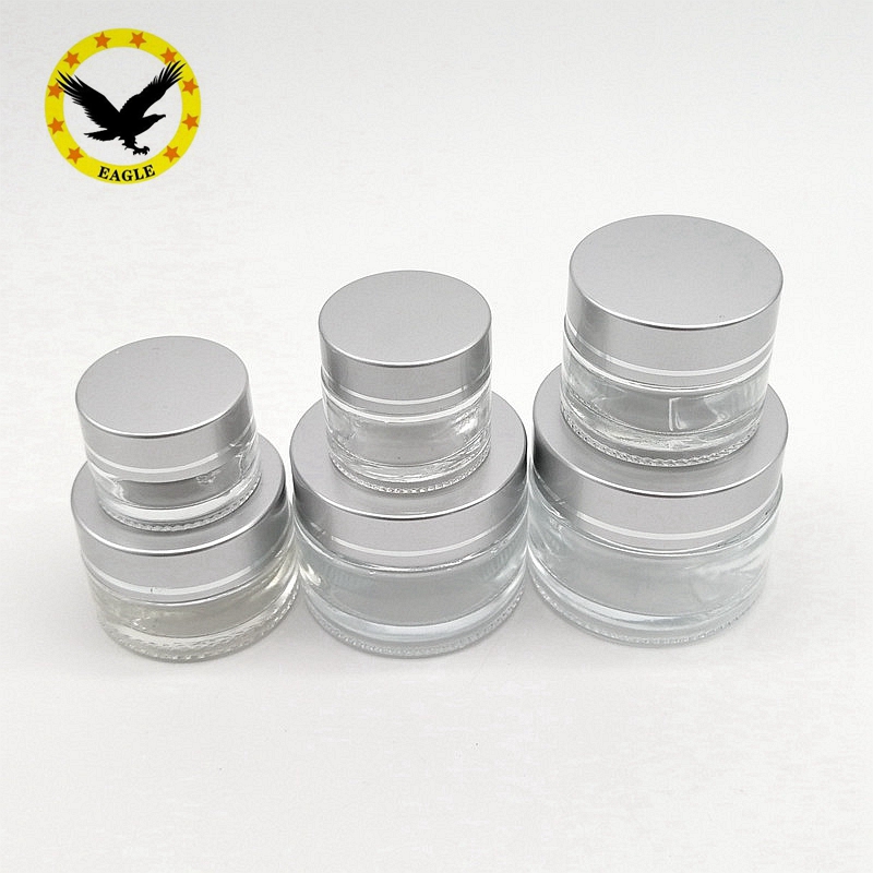 Standard design 1oz clear glass bottles for cosmetics