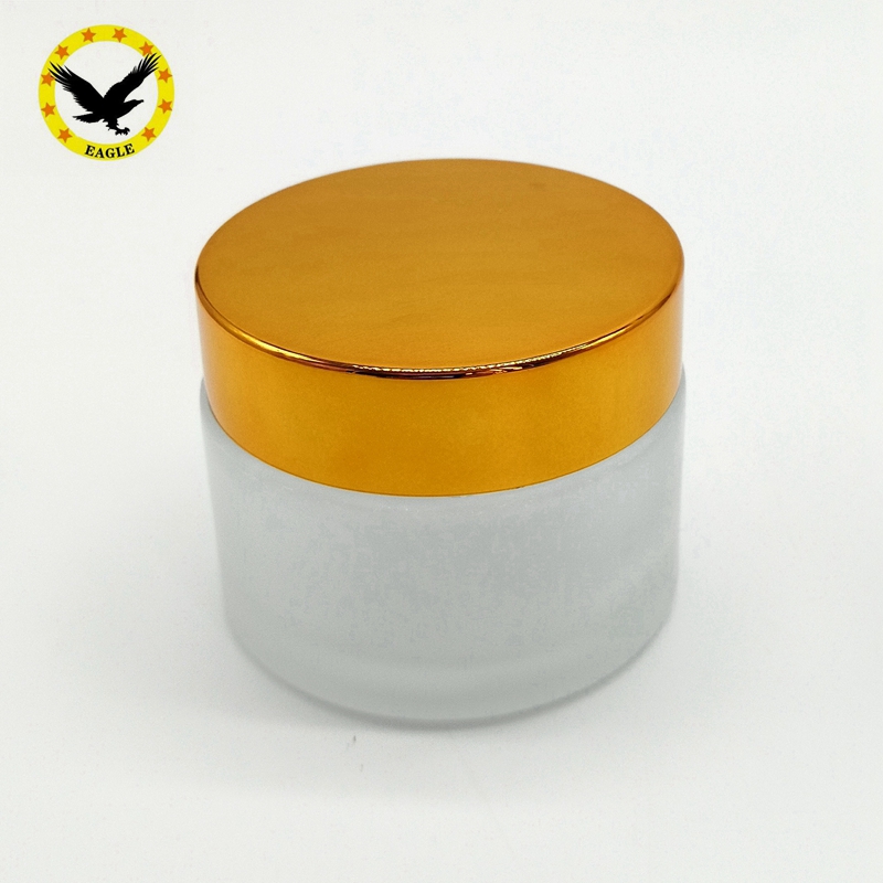 Standard design quality 50ml glass cosmetic jar for face cream