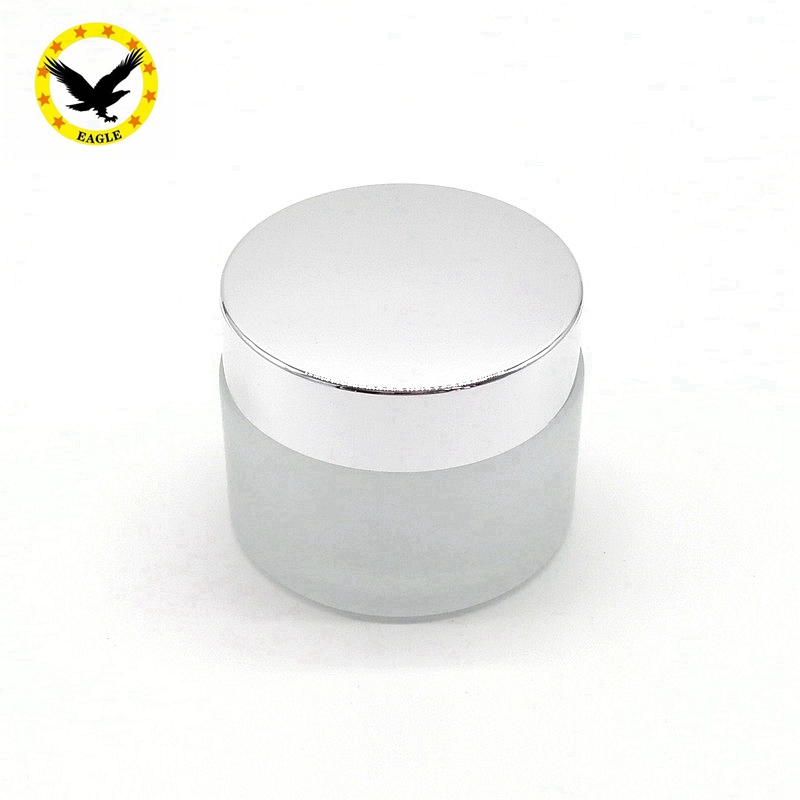 Standard design quality 50ml glass cosmetic jar for face cream