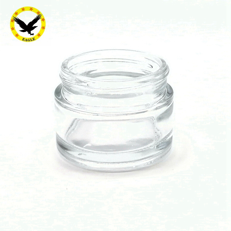 Standard design quality 50ml glass cosmetic jar for face cream