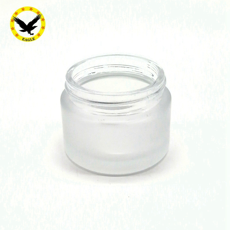 Standard design quality 50ml glass cosmetic jar for face cream