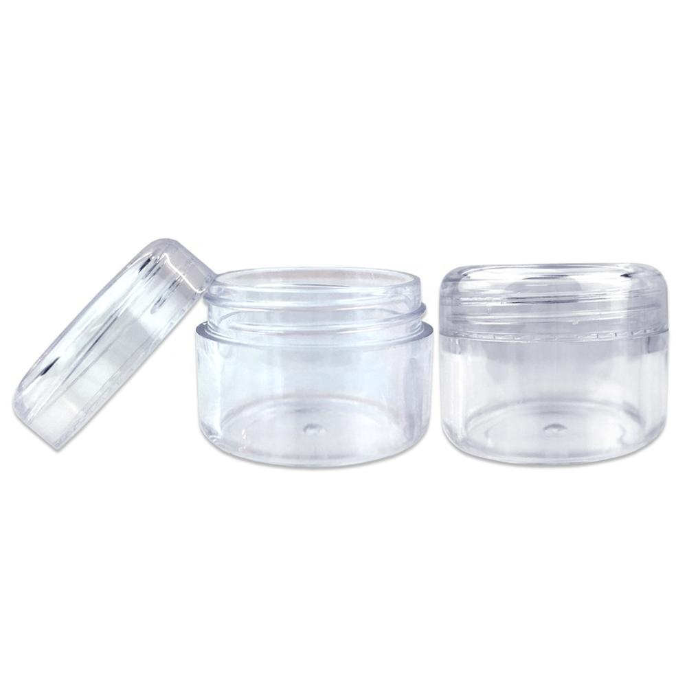 Stock 25ml 30ml Clear Empty DIY Makeup Loose Powder Case Cosmetic Blush Glitter Container