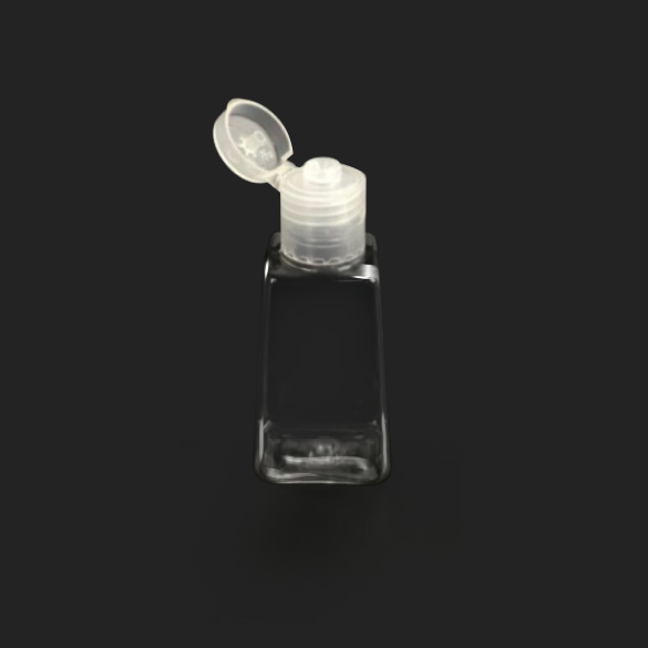 Stock 30ml 60ml gel hand sanitizer pet plastic empty bottle