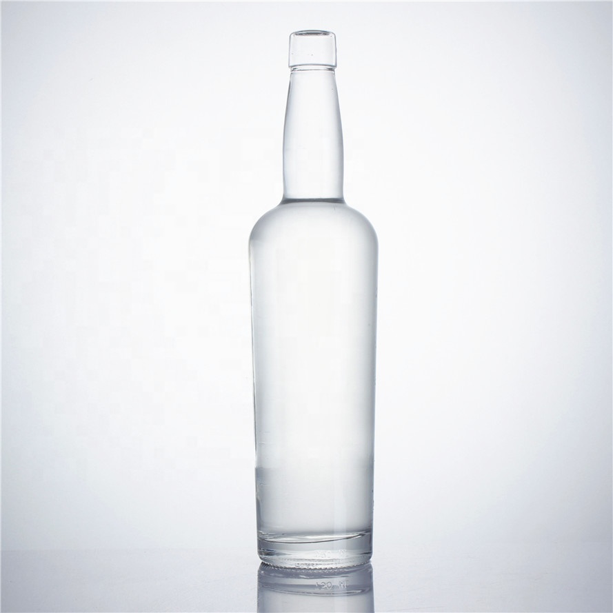 Stock 375ml 500ml 750ml 1000ml Cork Top Super Flint Empty Whisky Tequila Brandy Vodka Liquor Spirit Wine Glass Bottle