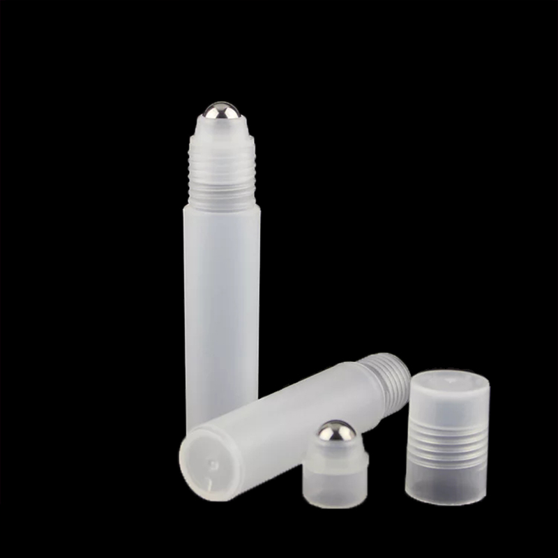 Stock 3ml 5ml 8ml 10ml color plastic roll on bottle