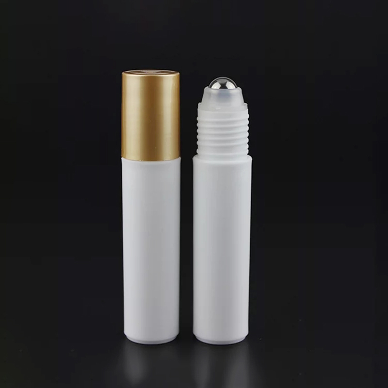 Stock 3ml 5ml 8ml 10ml color plastic roll on bottle
