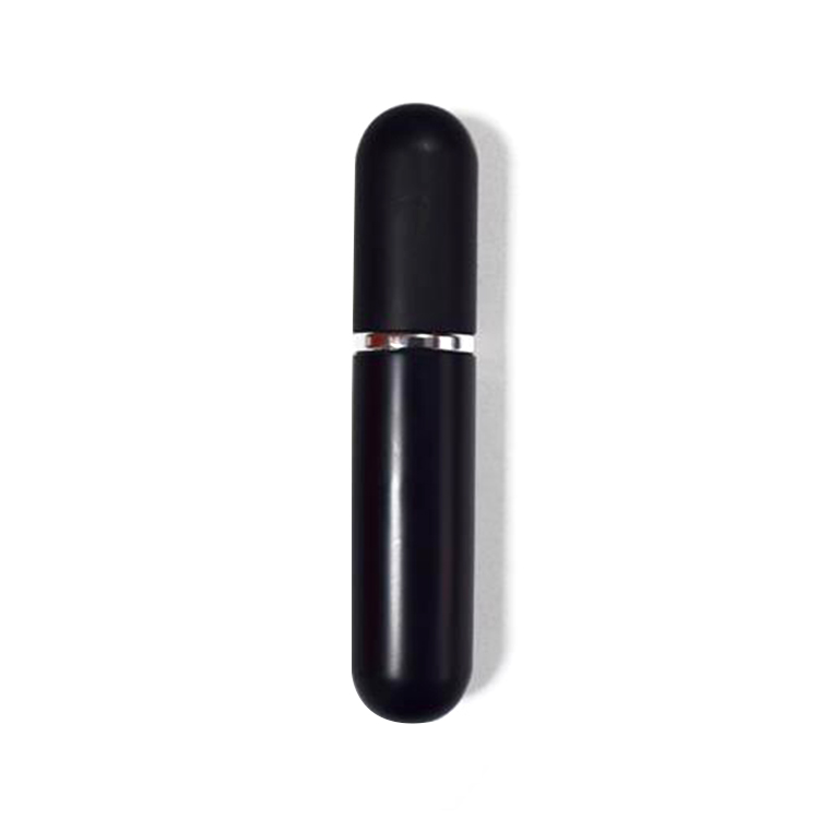 Stock 5Ml Colorful Aluminum Perfume Atomizer Spray Bottle With Glass Inner