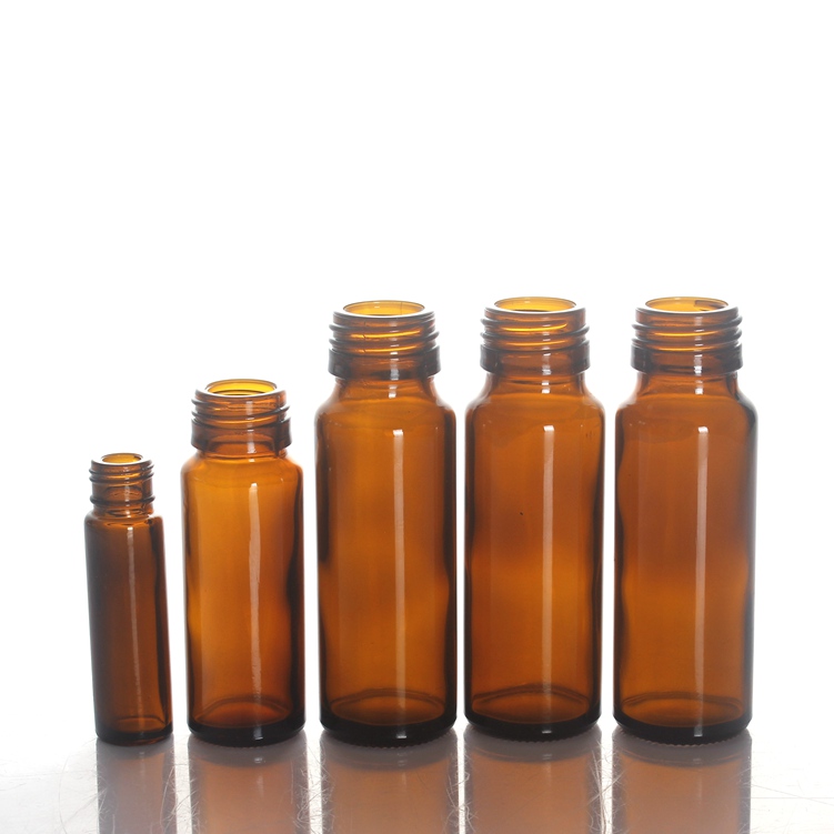 Stock 5ml 10ml 15ml 20ml 30ml 50ml 100 ml round square amber blue green flint essential oil glass dropper bottle