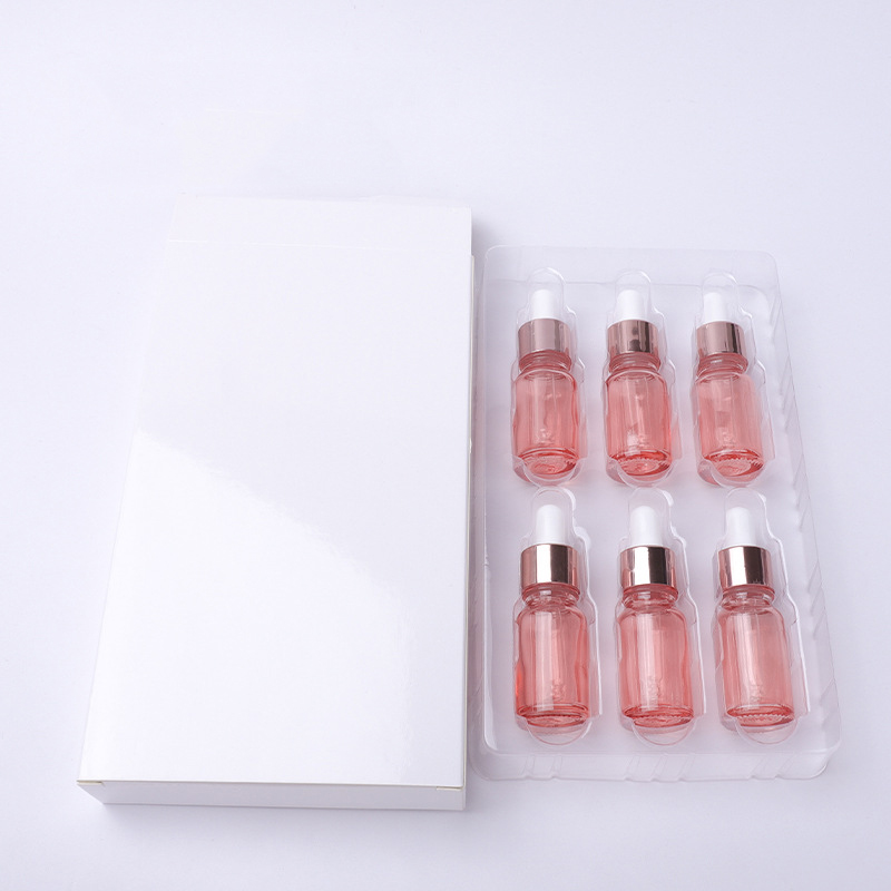 Stock Gift boxes for fine oil bottles 10ml graduated eyedropper bottles 6 boxes of essence glass Dropper bottles Amazon Supplier