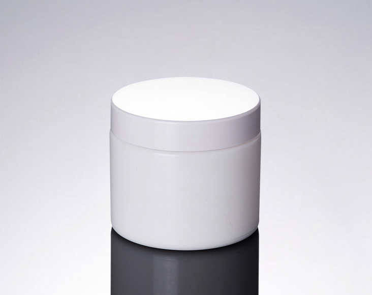 Stock Product OEM 100g High Quality White Glass Cream Jar ECO Friendly Cosmetic Packaging Glass Bottle