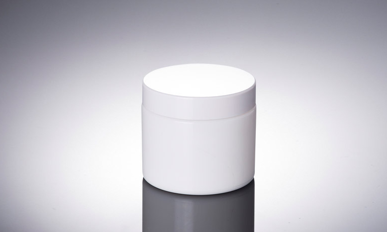 Stock Product OEM 100g High Quality White Glass Cream Jar ECO Friendly Cosmetic Packaging Glass Bottle