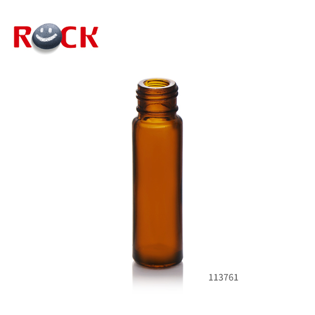 Stock Small Order Amber essential oil roller bottles with gemstones roller ball top and white cap