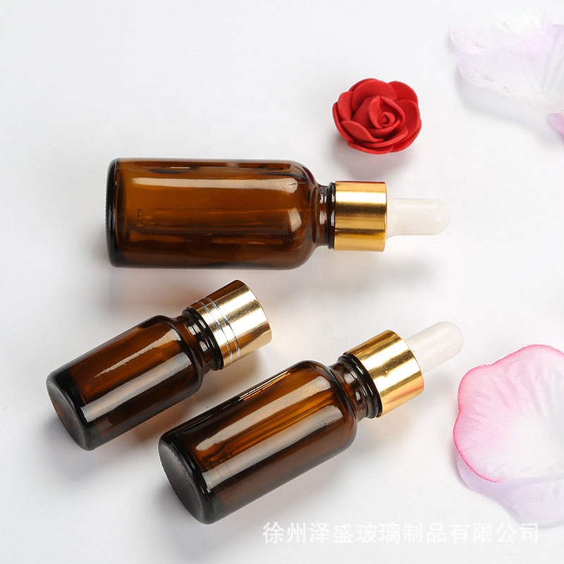 Stock child proof dropper amber frosted glass bottles 10 ml pipette e liquid / essential oil bottle 10ml