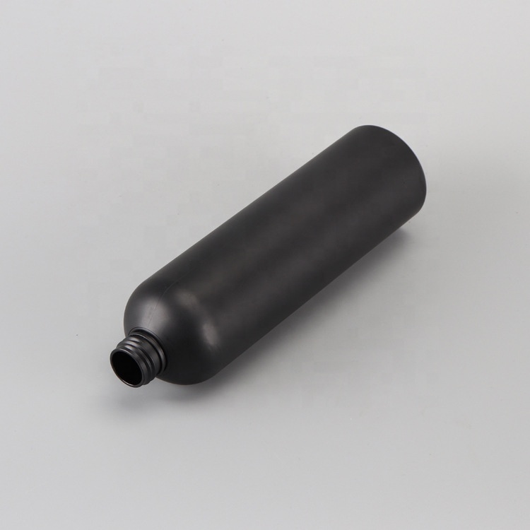 Stock for PET 300ml and 400ml plastic bottle plastic lotion bottle with black pump shower bottle