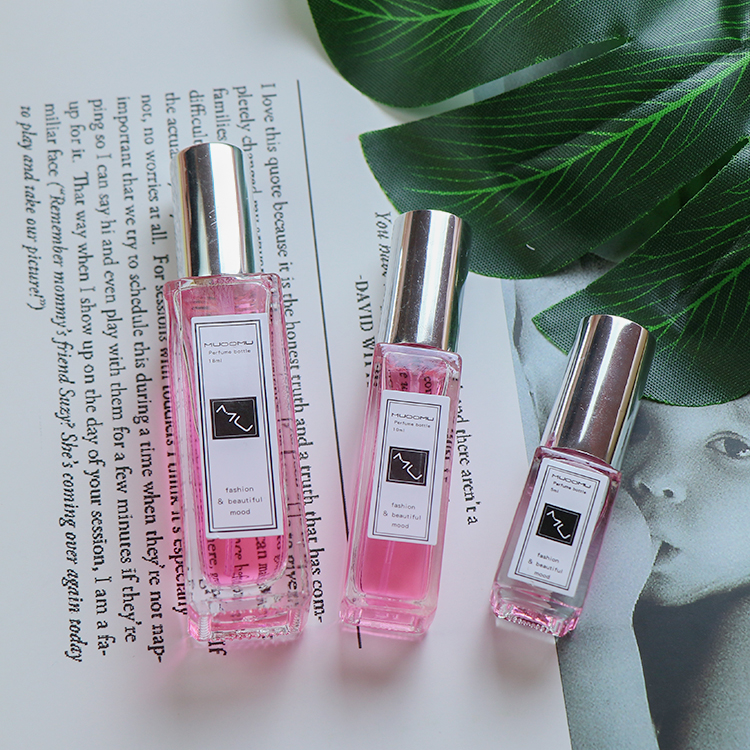 Stock now 1pcs can be shipped 5ml 10ml 18ml clear mini perfume bottle wholesale