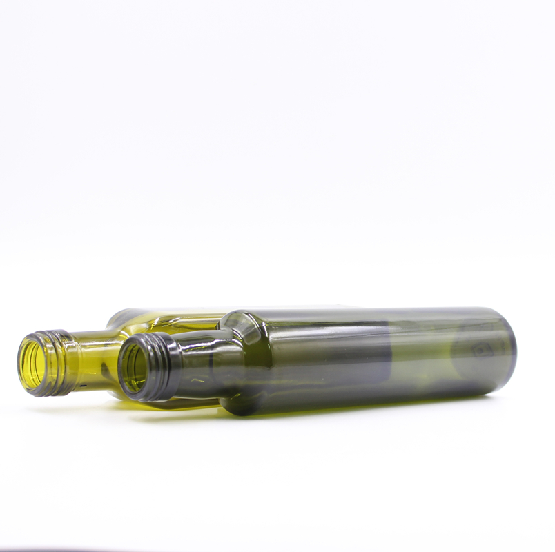 Stocked 100ml 250ml 375ml 500ml 750ml 1000ml Empty dark green clear square round cooking edible olive oil glass bottle