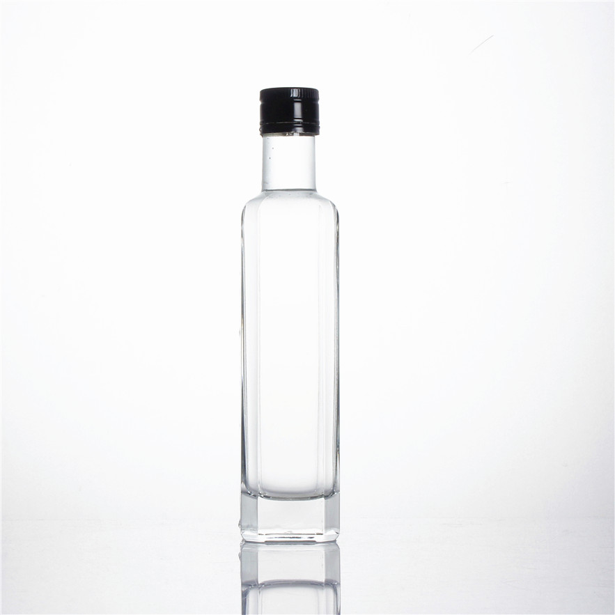 Stocked 100ml 250ml 375ml 500ml 750ml 1000ml Empty dark green clear square round cooking edible olive oil glass bottle