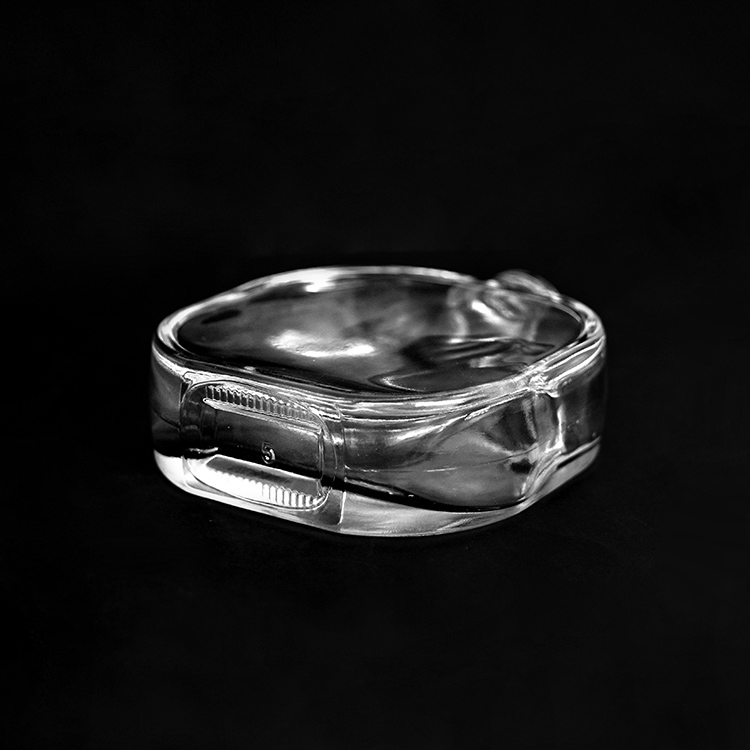 Stocked 150 ml Travel Small Glass Flask Liquor Bottle Whiskey Bottle