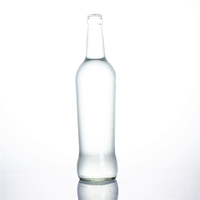 Stocked 275ml 330ml 600ml clear transparent empty sparking soda water carbonate beverage cocktail breezer beer glass bottle