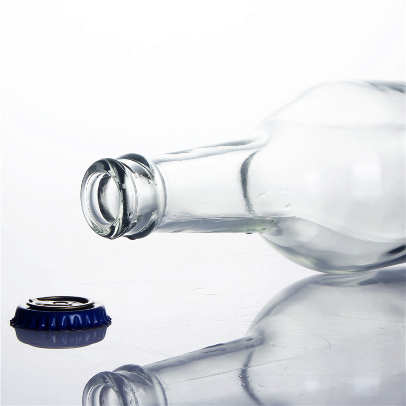 Stocked 275ml 330ml 600ml clear transparent empty sparking soda water carbonate beverage cocktail breezer beer glass bottle