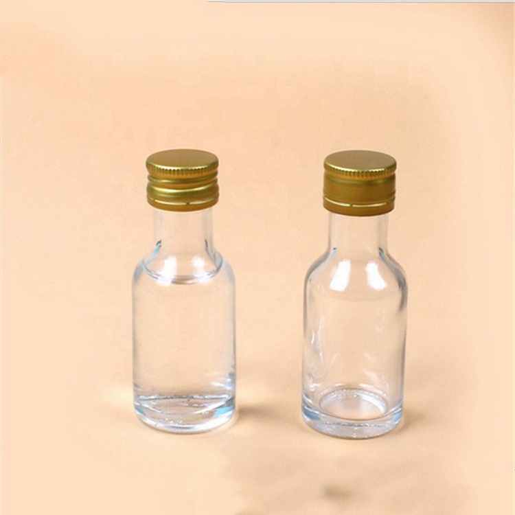 Stocked 30ml Sample Gift Bottle Mini Wine Liquor Bottle With Screw Lids