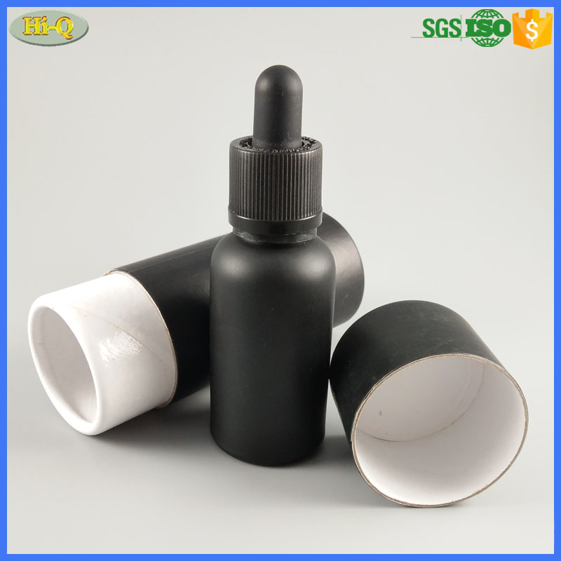 Stocks 30ml dropper bottle box glass 30ml frosted bottle cardboard tube