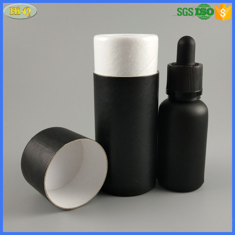 Stocks 30ml dropper bottle box glass 30ml frosted bottle cardboard tube