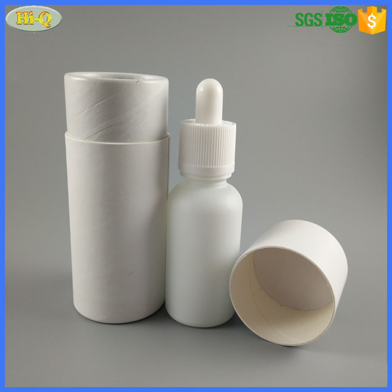 Stocks 30ml dropper bottle box glass 30ml frosted bottle cardboard tube