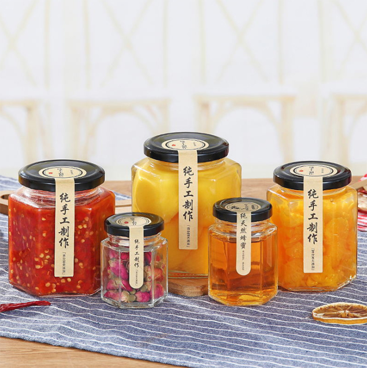 Stonge Glass Kitchen Storage Seasoning Box Set for Salt /Sugar / Spice / Pepper Spice Glass Jars Sets