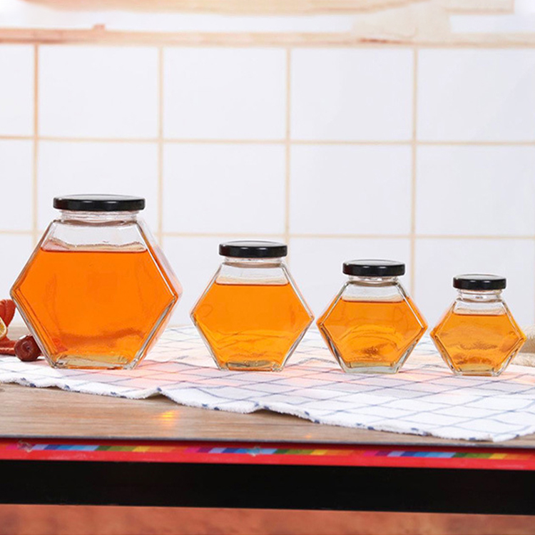 Storage bottles private label small glass empty mini glass jam jar